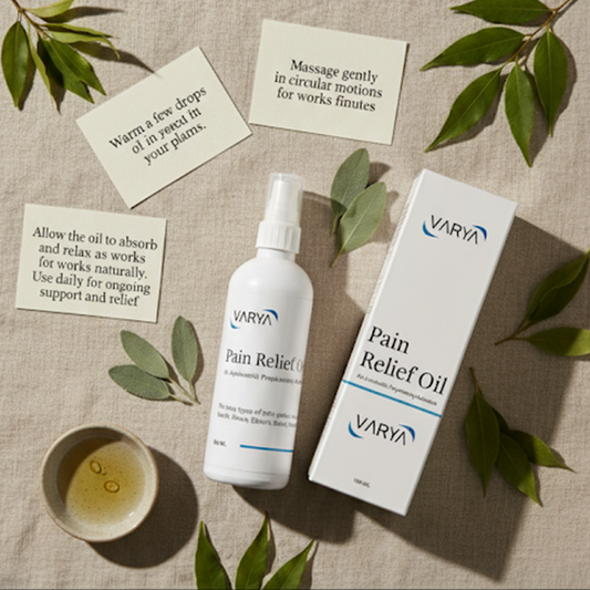 How Varya Pain Relief Oil Supports Muscle & Joint Health
