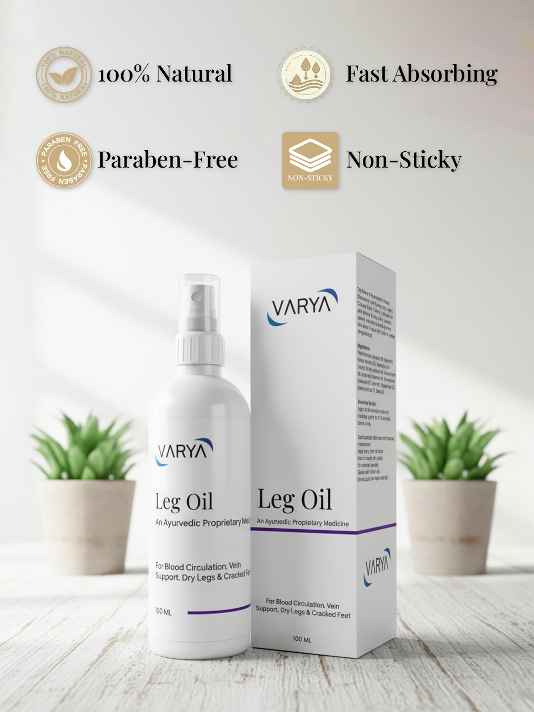 Varya Leg Oil for Varicose Veins