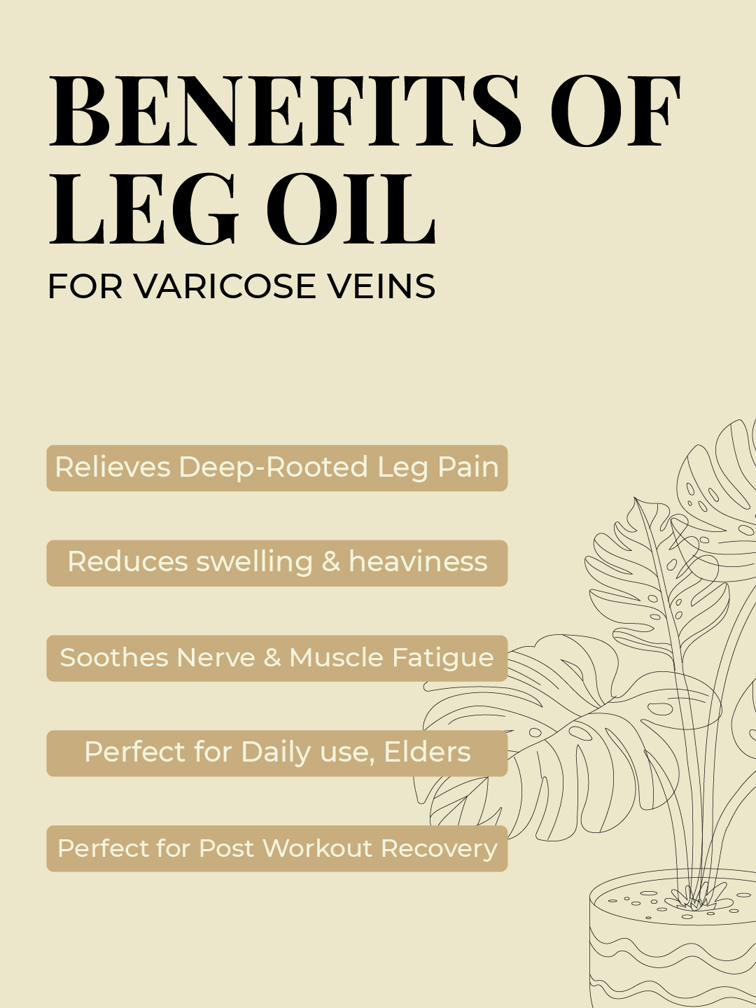 Varya Leg Oil for Varicose Veins