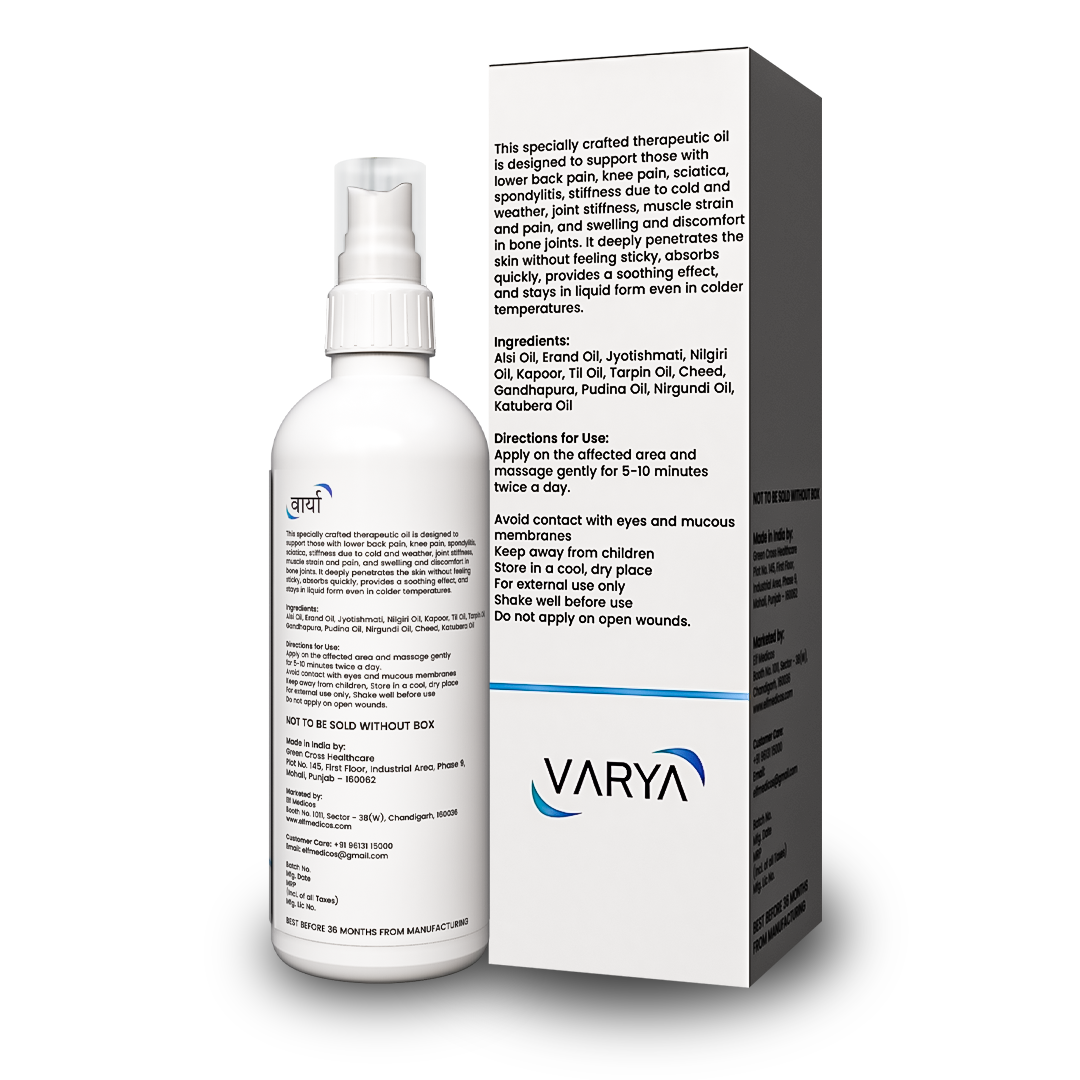 Varya Leg Oil: A Natural Approach to Leg Pain Relief &amp; Vein Care