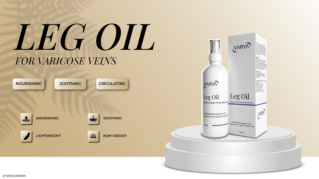 Varya Leg Oil: The Natural Way to Relax Tired Legs &amp; Restore Everyday Comfort