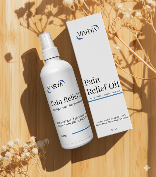 VARYA Pain Relief Oil - fast-absorbing support for joints & muscles