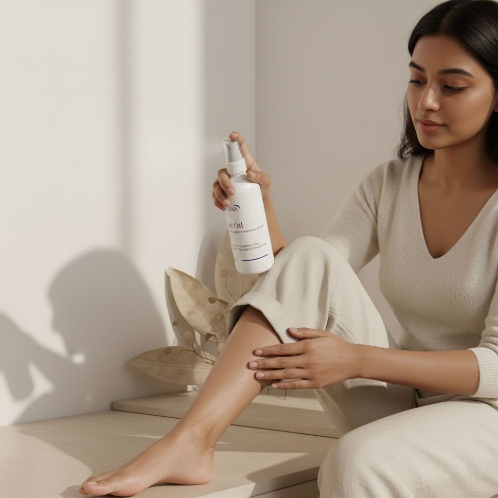 Varya Leg Oil: Restore Comfort, Relaxation &amp; Nourishment to Your Legs Every Day