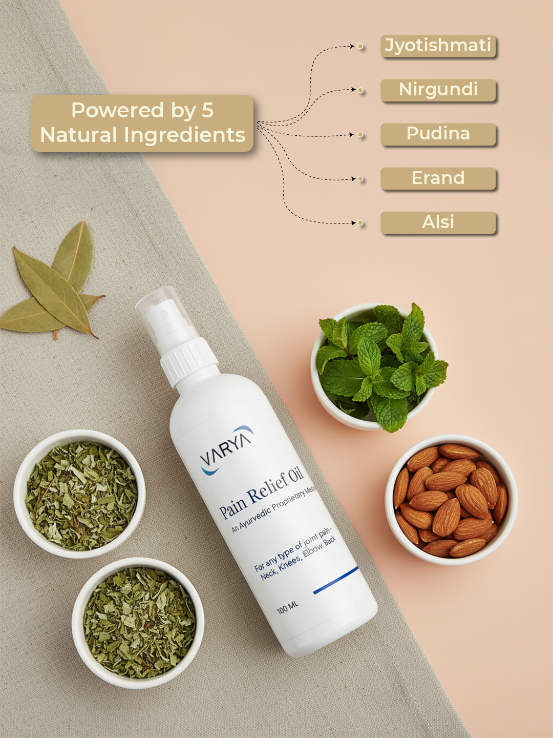 Varya Leg Oil: Daily Relief for Leg Pain, Fatigue, and Poor Circulation